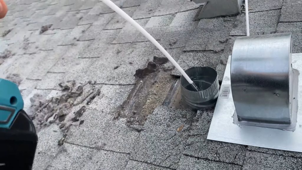 roof dryer vent cleaning